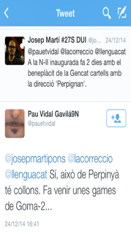 El "senyor" Vidal Gavilán, un home molt tolerant