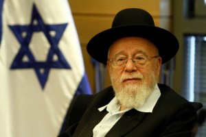 Rabbi Dov Lior, Chief Rabbi of Hebron and Kiryat Arba, at a meeting of Jewish settlers from the West Bank together with spiritual and political leaders attend a meeting in the Israeli parliament,  in preparation for events which might follow the vote on the Palestinians state in the United Nations later this month. September 07, 2011. Photo by Uri Lenz/FLASH90 *** Local Caption *** ëðñú ãá ìéàåø