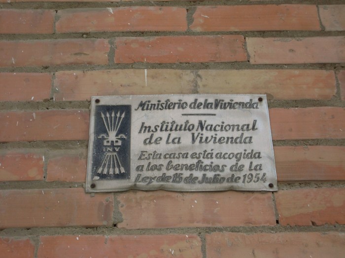 placa_ministerio_de_la_vivienda_1954