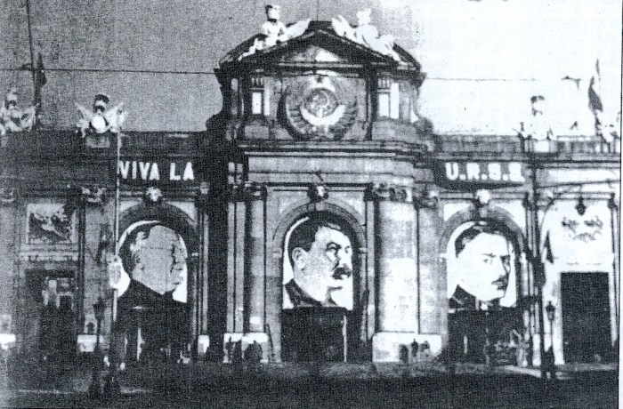 Puerta-de-Alcalá-en-guerra