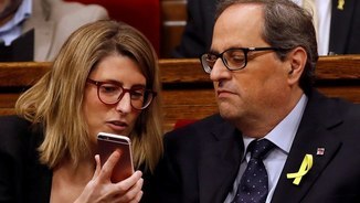 Arranca el pleno de investidura de Quim Torra en el Parlament